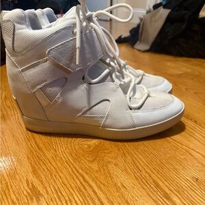 Sorel Women's White High-Top Sneakers